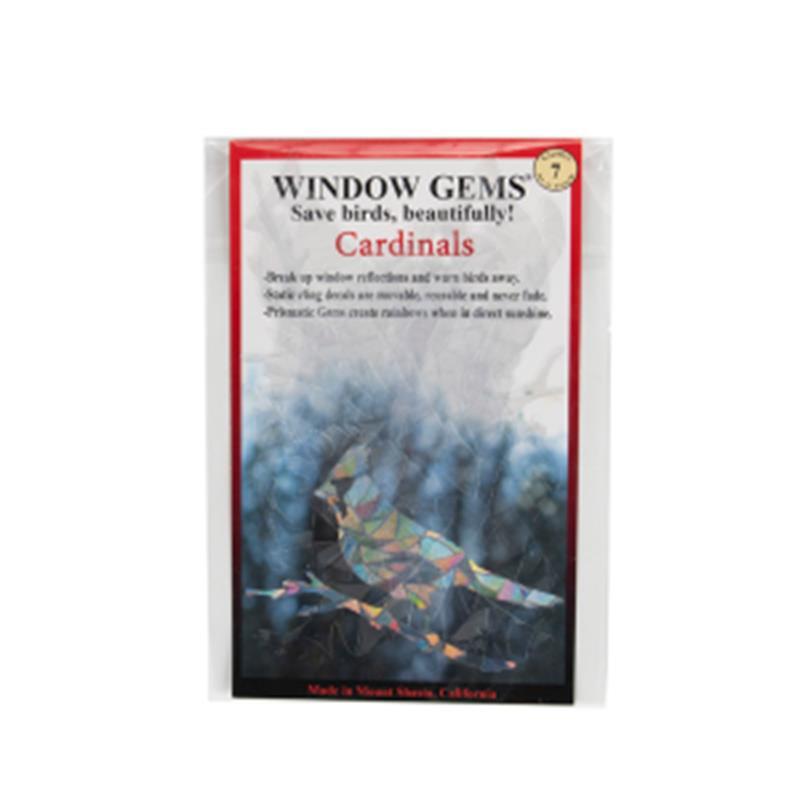 Cardinals Window Gems,Window Gems,CARDINALS