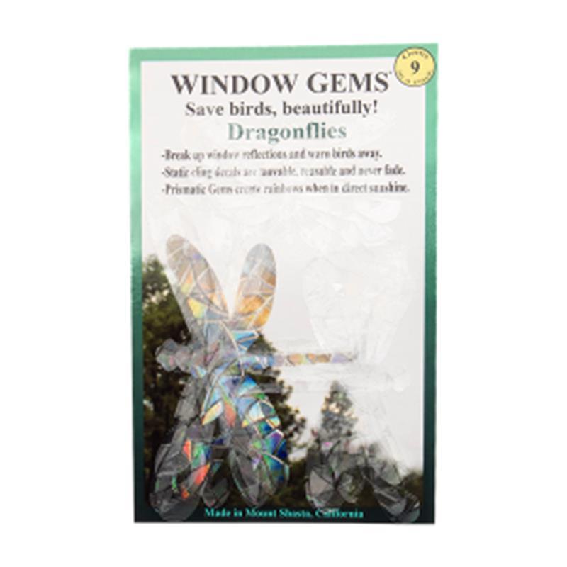 Dragonflies Window Gems,Window Gems,DRAGONFLIES