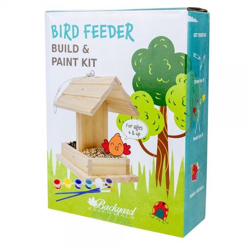 Kids Bird Feeder Build & Paint Kit,Backyard Essentials,BE503