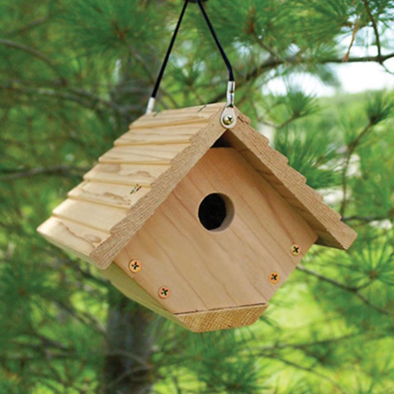 Traditional Wren House Hanging