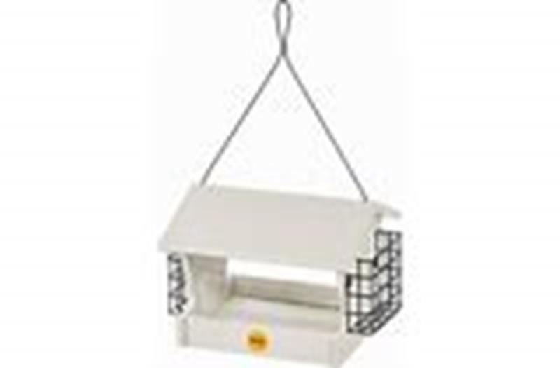 Medium Hopper w/ Suet--Sage Green or Sea Salt,Backyard Nature Products,GSHF200S