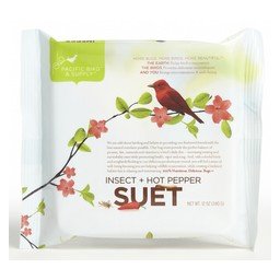 PB Insect + Hot Pepper Suet Cake,Pacific Bird and Supply,PB0024