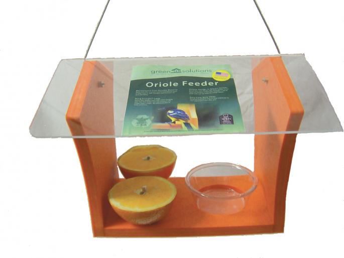 Oriole Feeder with Clear Roof,Backyard Nature Products,GSOF