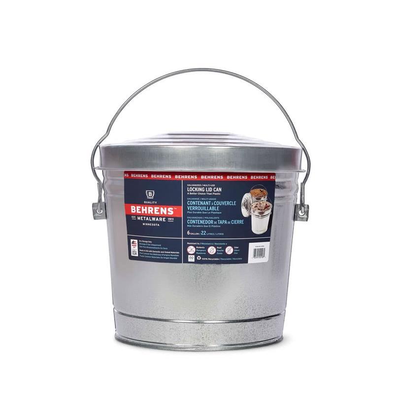 6 Gallon Seed Can,Backyard Nature Products,SC6-2