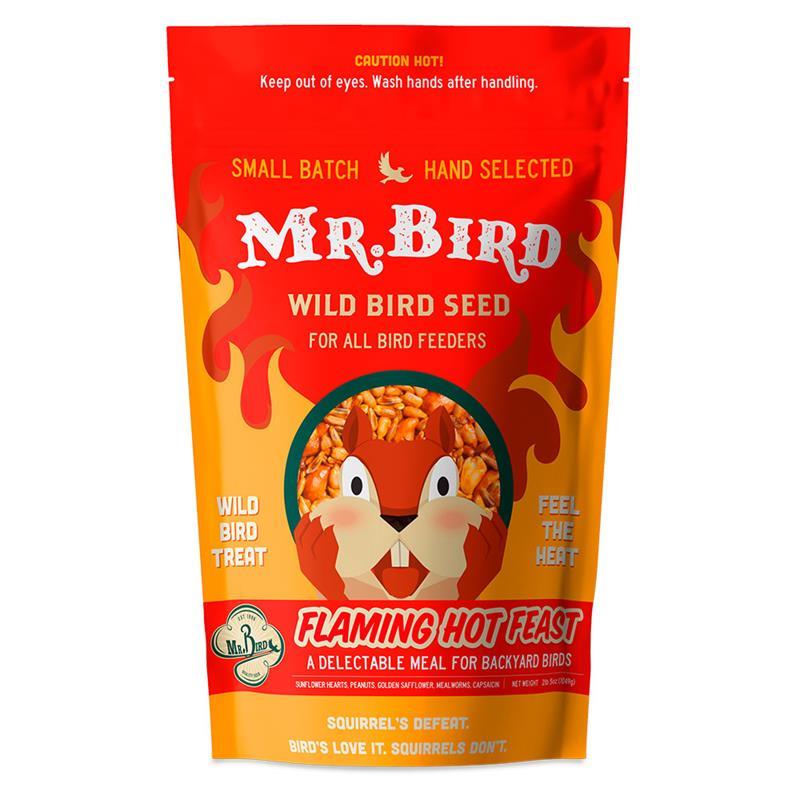 Flaming Hot Feast 74oz Seed Bag,Mr. Bird,24000