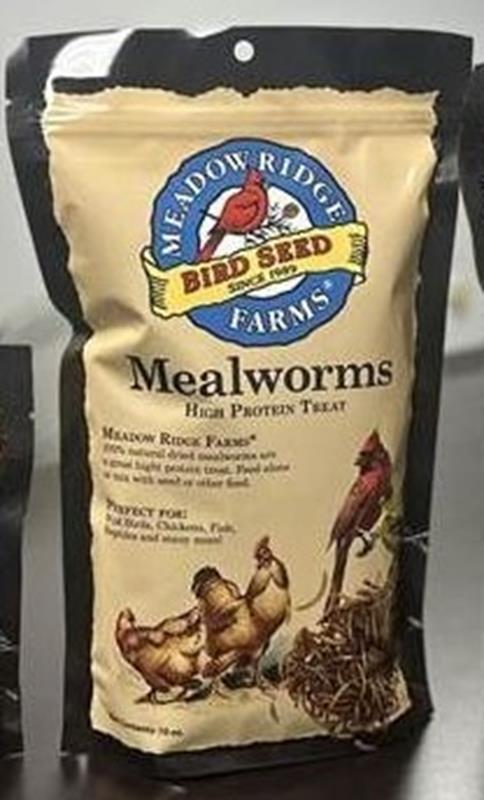 10 oz Dried Mealworms,JRK,BB5149